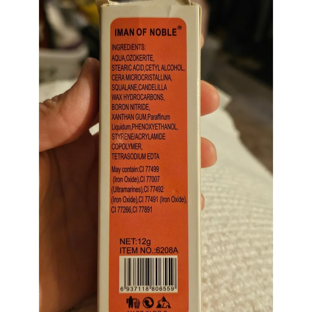 Iman of Noble White Mascara Super Volume Waterproof Makeup 12g New